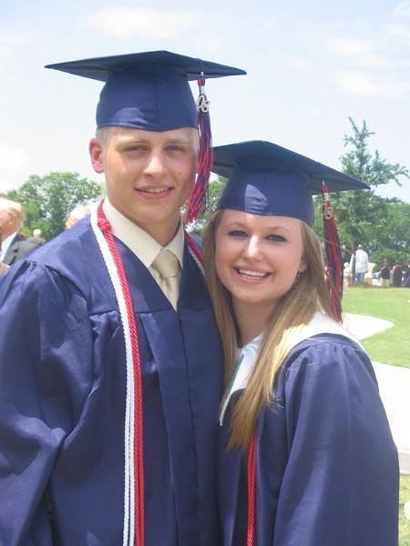 Celeste and a friend graduation from high school.jpg